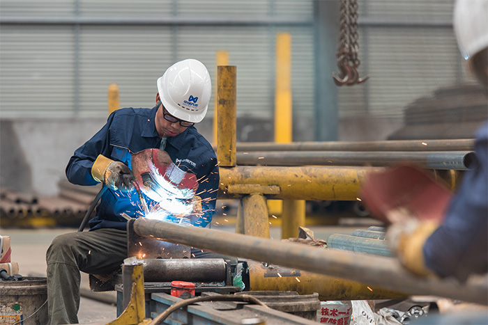台州网架焊接车间
